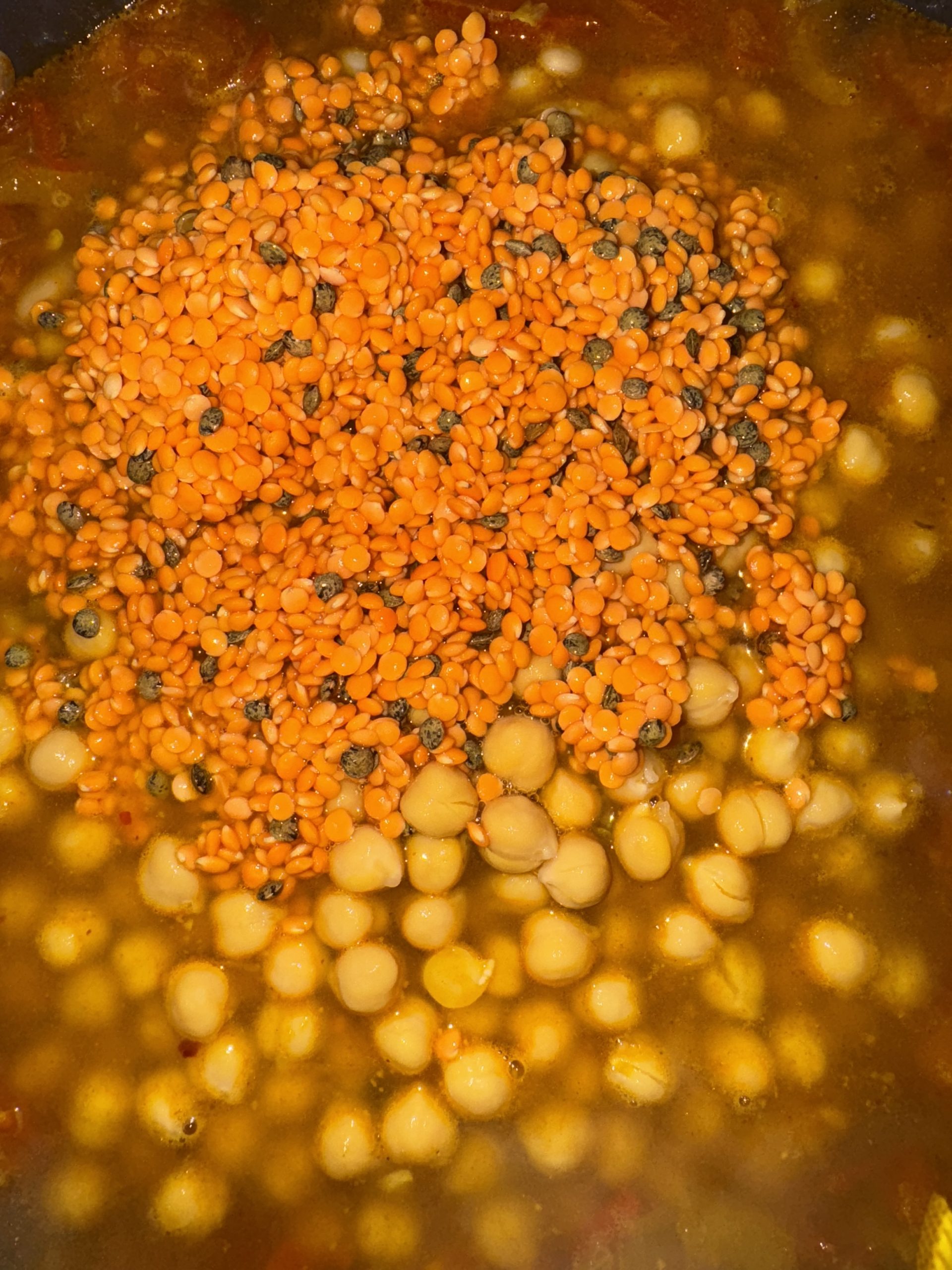 Cozy veggie coconut curry